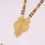 Thumbnail: Intricate gold mangalsutra necklace