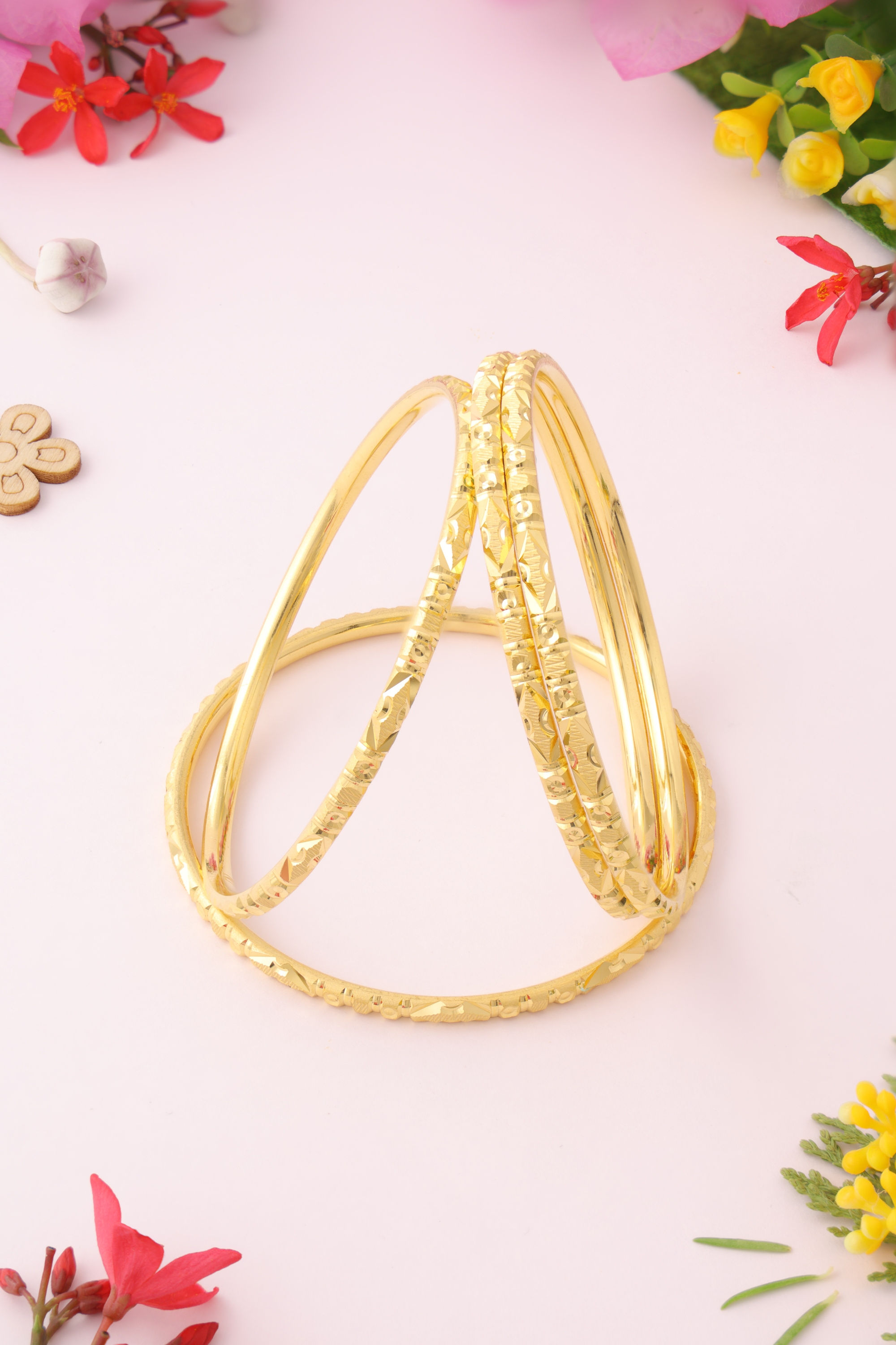 1 Gram Bangles - 4Pc - 2.6