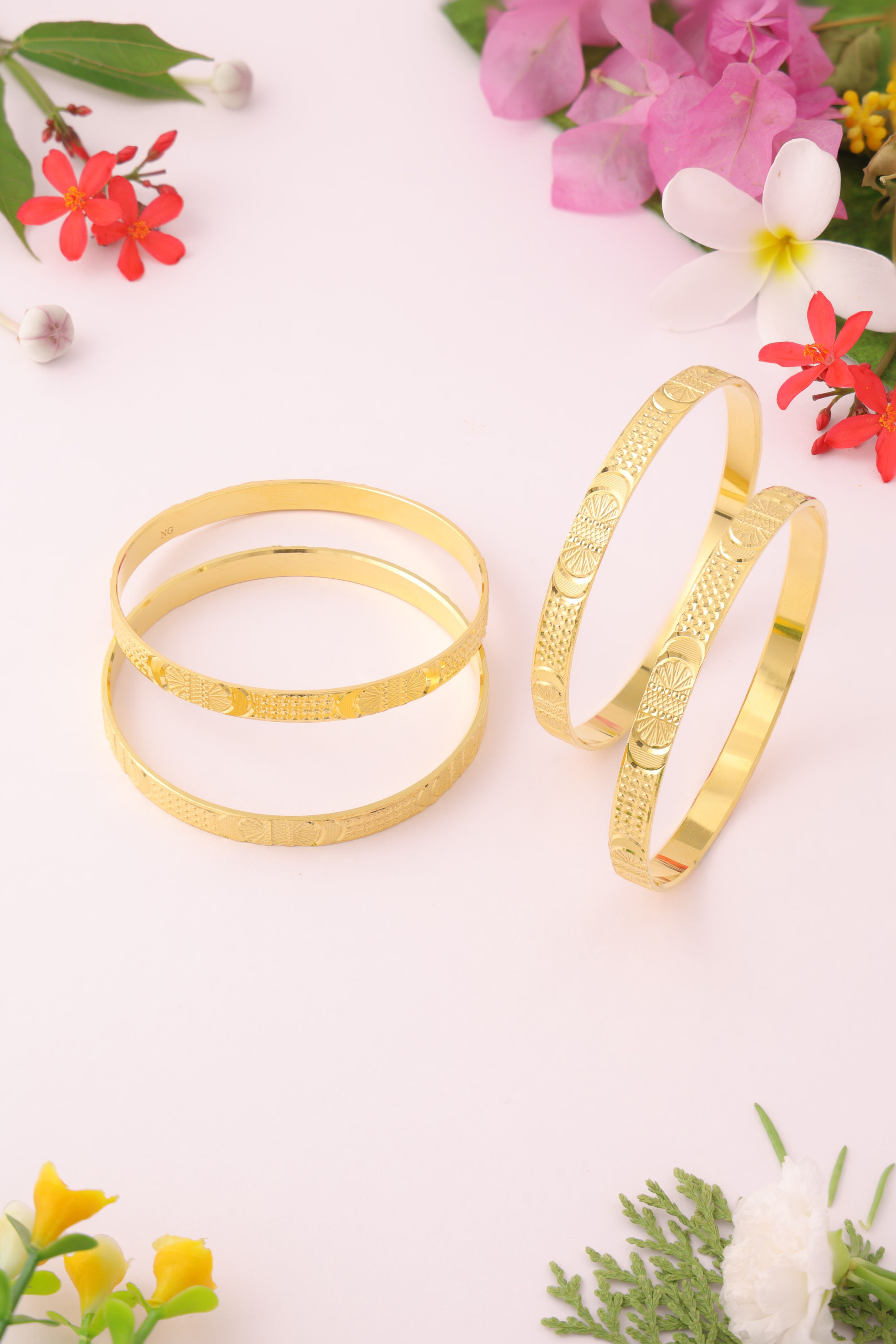 1 Gram Bangles - 4Pc - 2.4