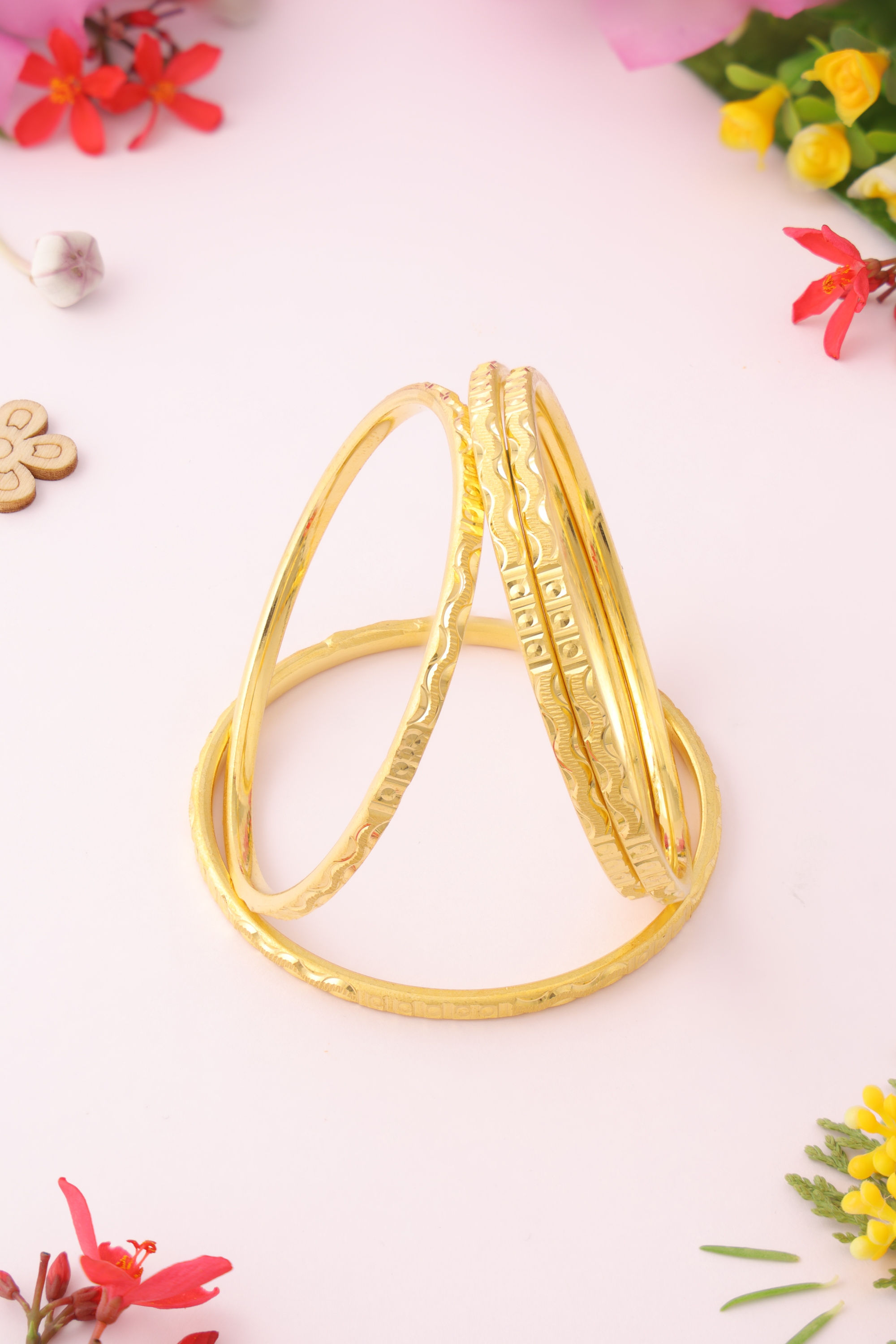 1 Gram Bangles - 4Pc - 2.4