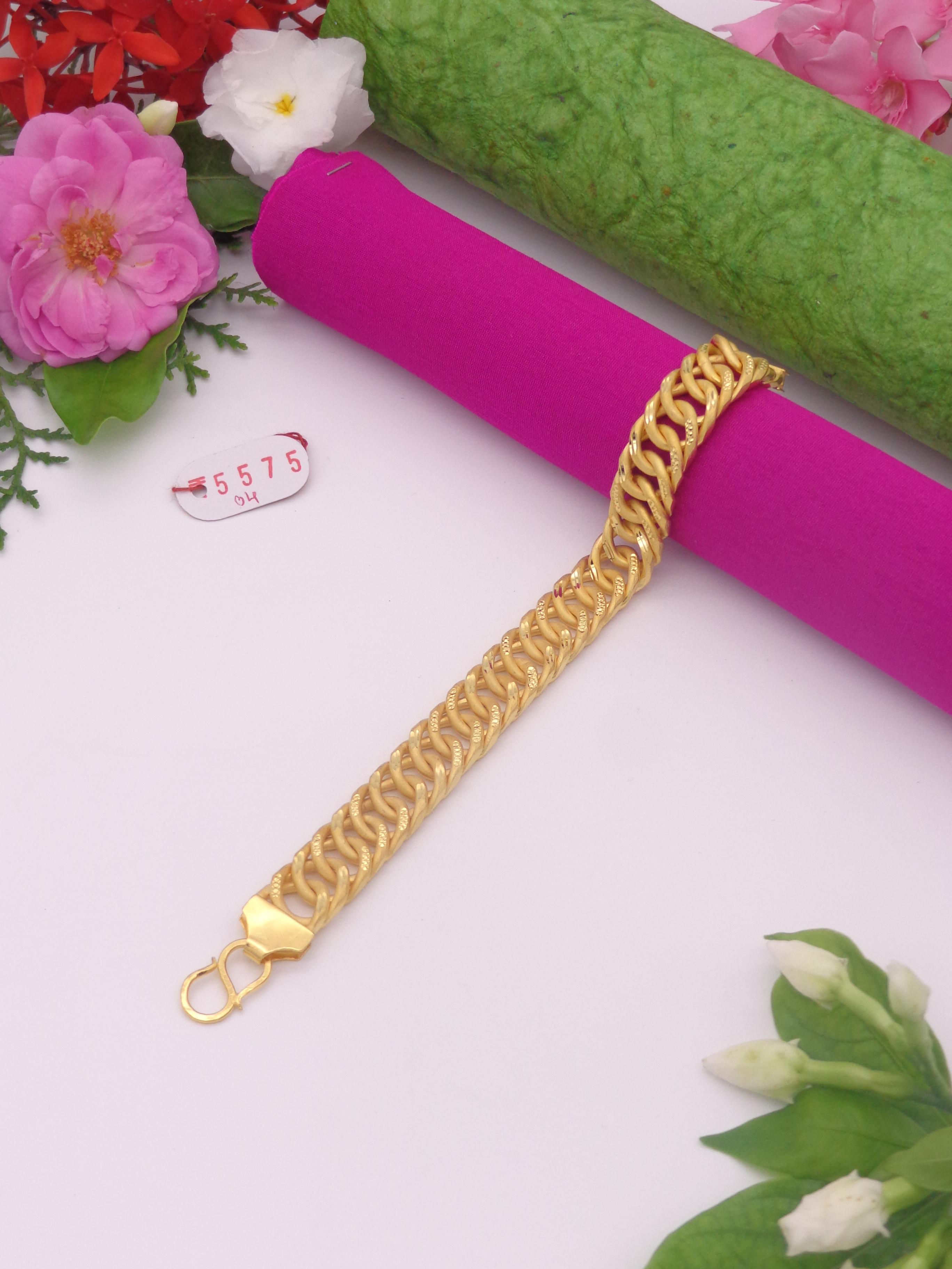 Gold bracelet design #35575