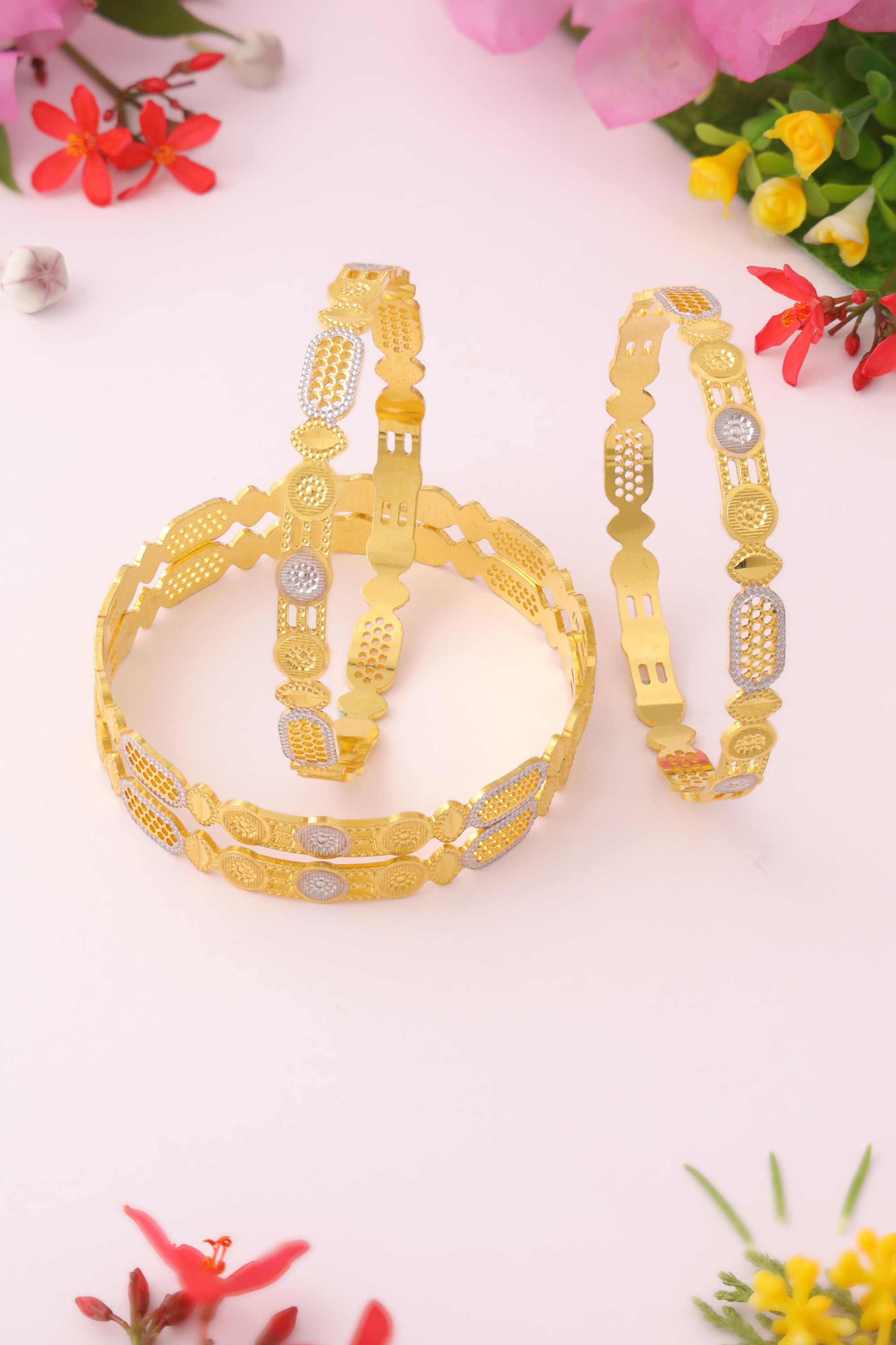 1 Gram Bangles - 4Pc - 2.8