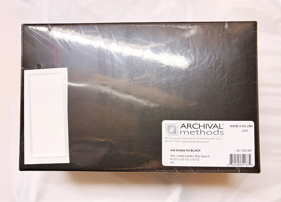 Thumbnail: Memory Box - Family Archive Starter Kit