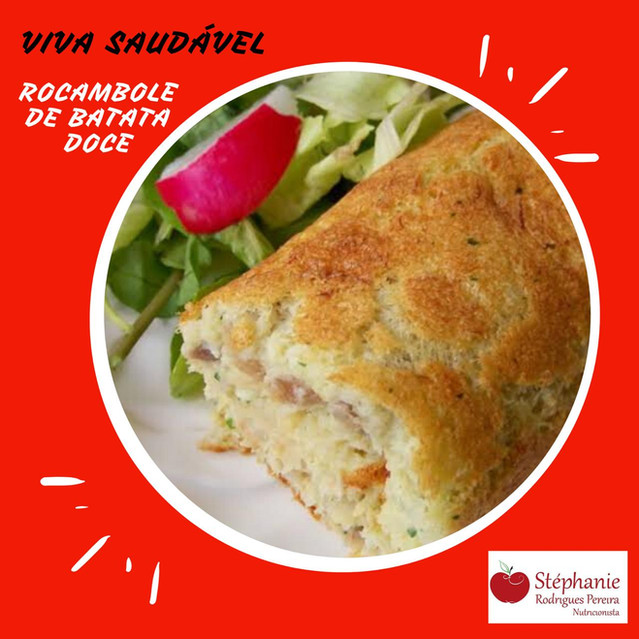 Rocambole de Batata Doce