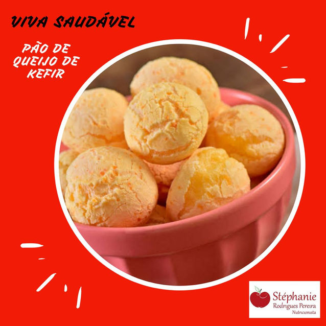 Pão de queijo com Kefir