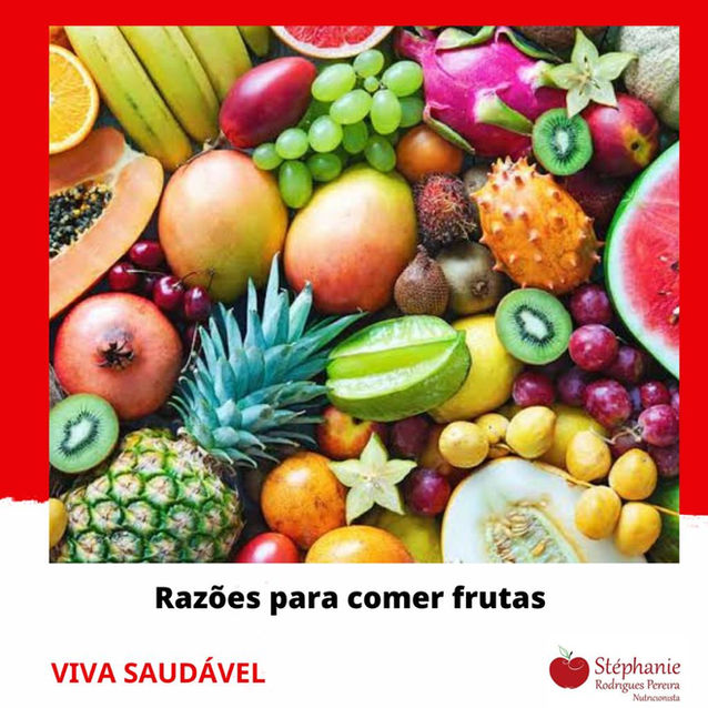Razões para comer frutas