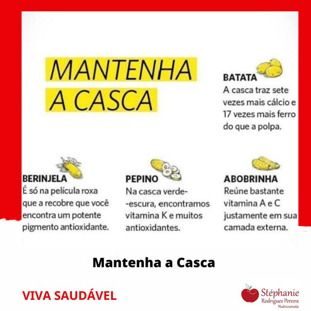 Mantenha a casca