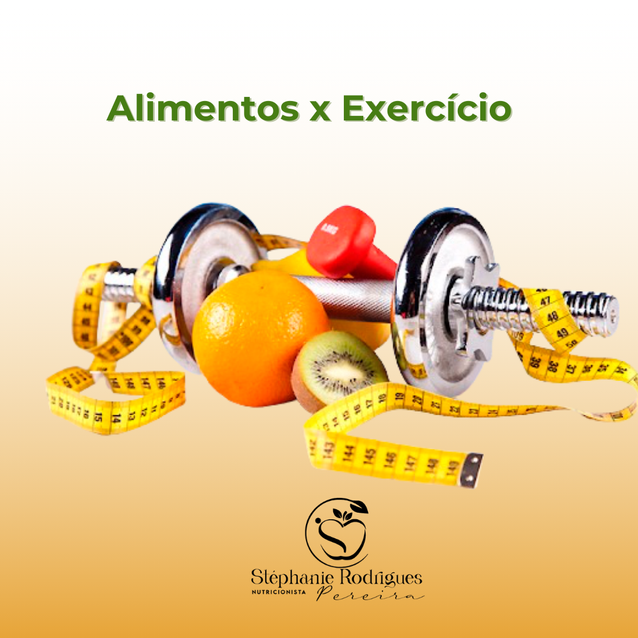 Exercícios e alimentação