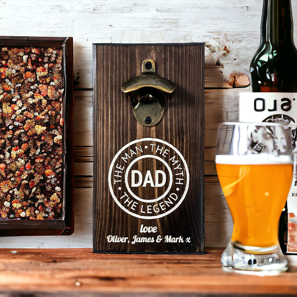 Thumbnail: Personalised Magnetic Catch Bottle Opener