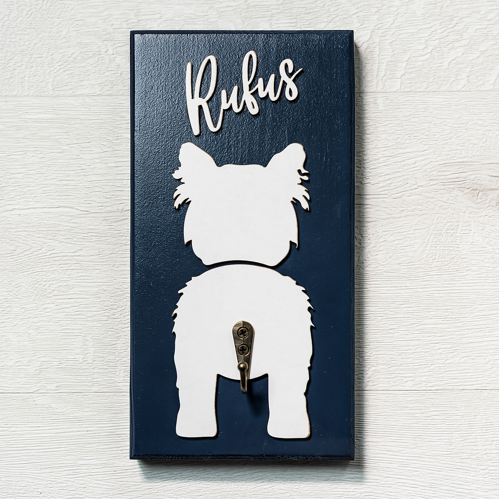 Thumbnail: Personalised Dog Lead Holder