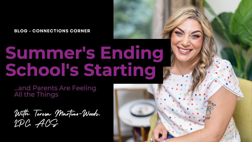 Back to school freak out