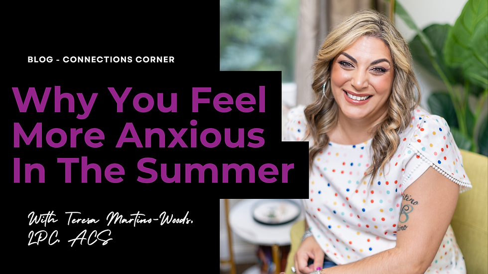 More Anxious In The Summer