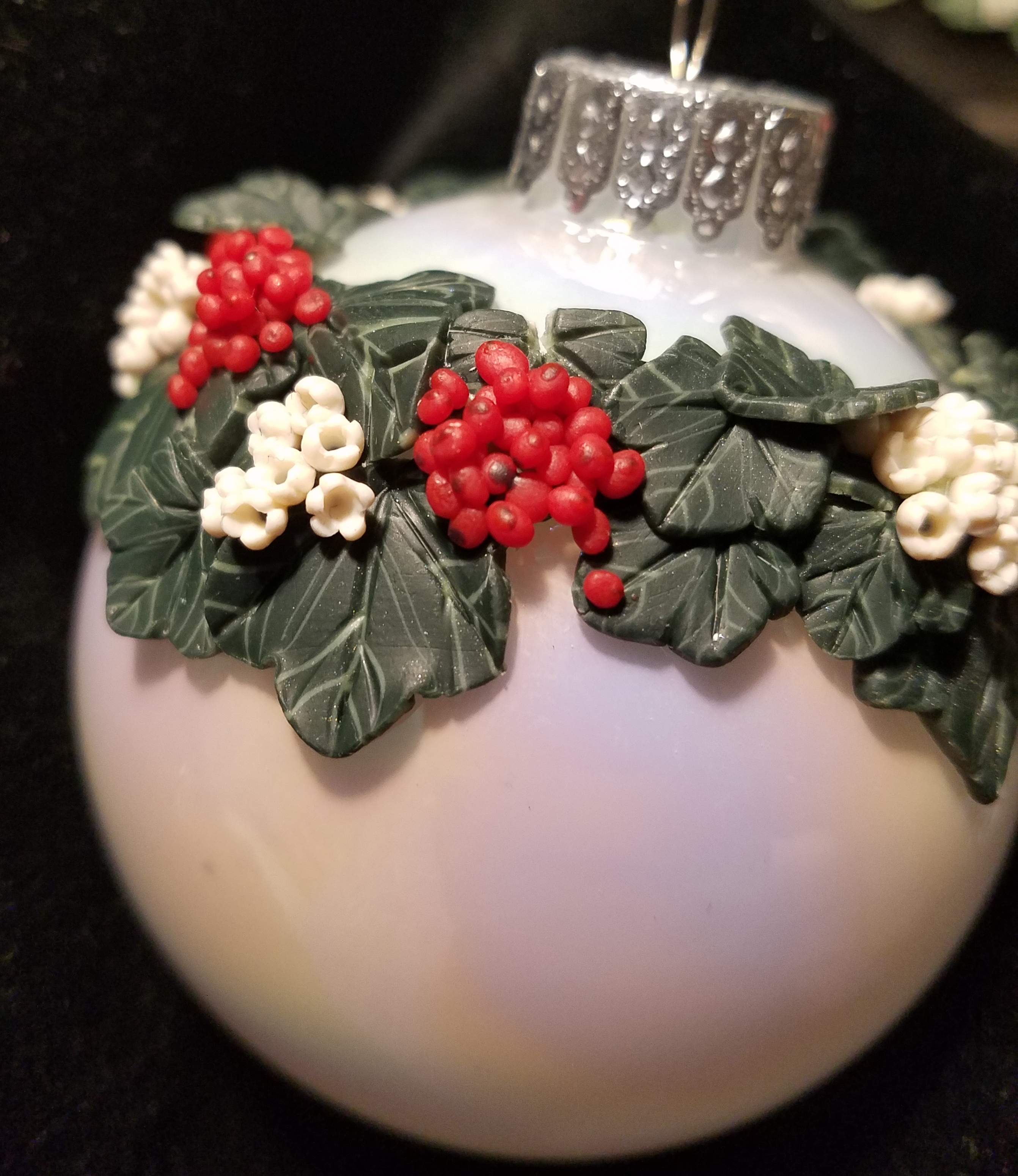 Guelder Rose on Iridescent White