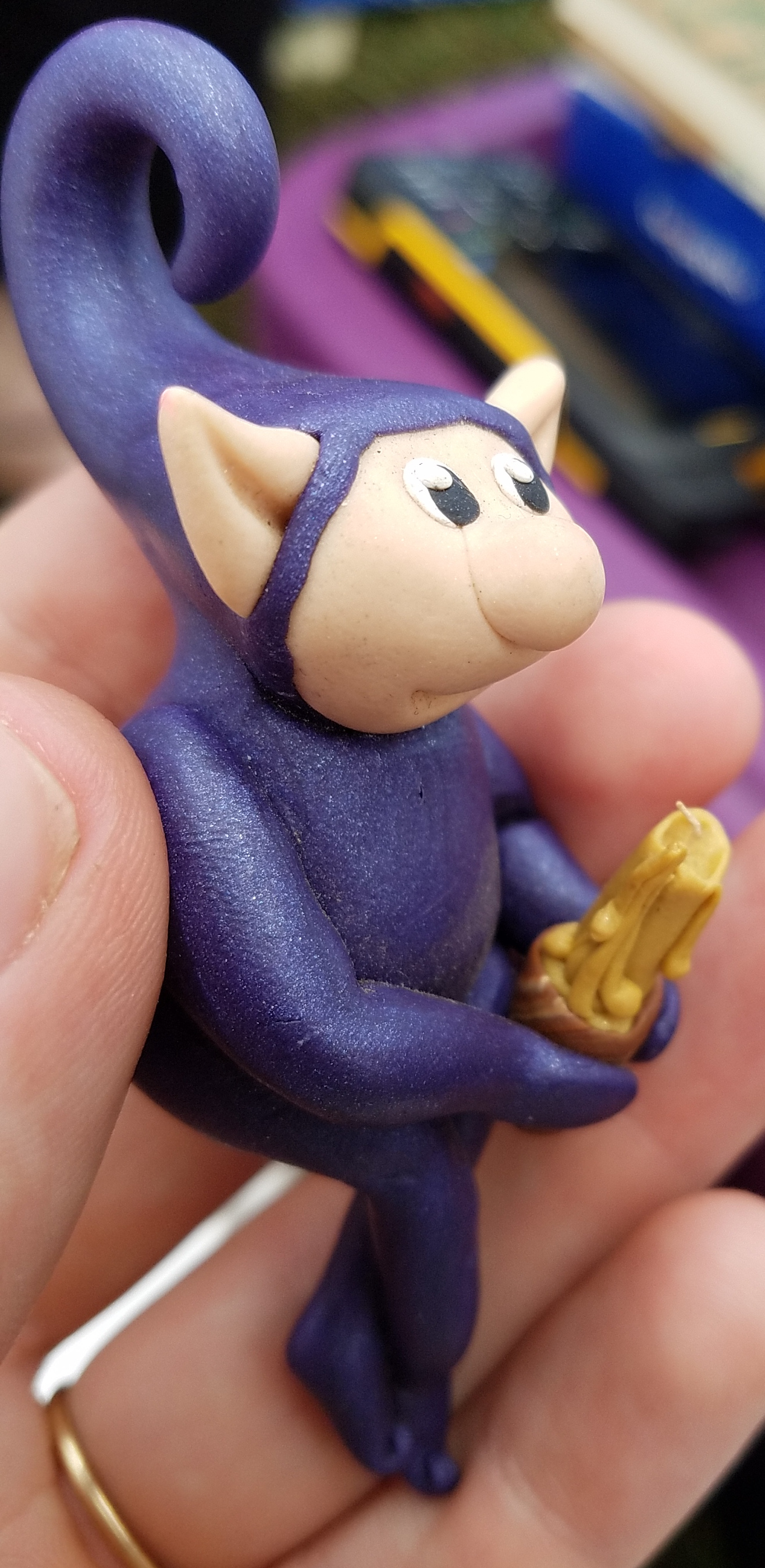 Purple Candle Widget