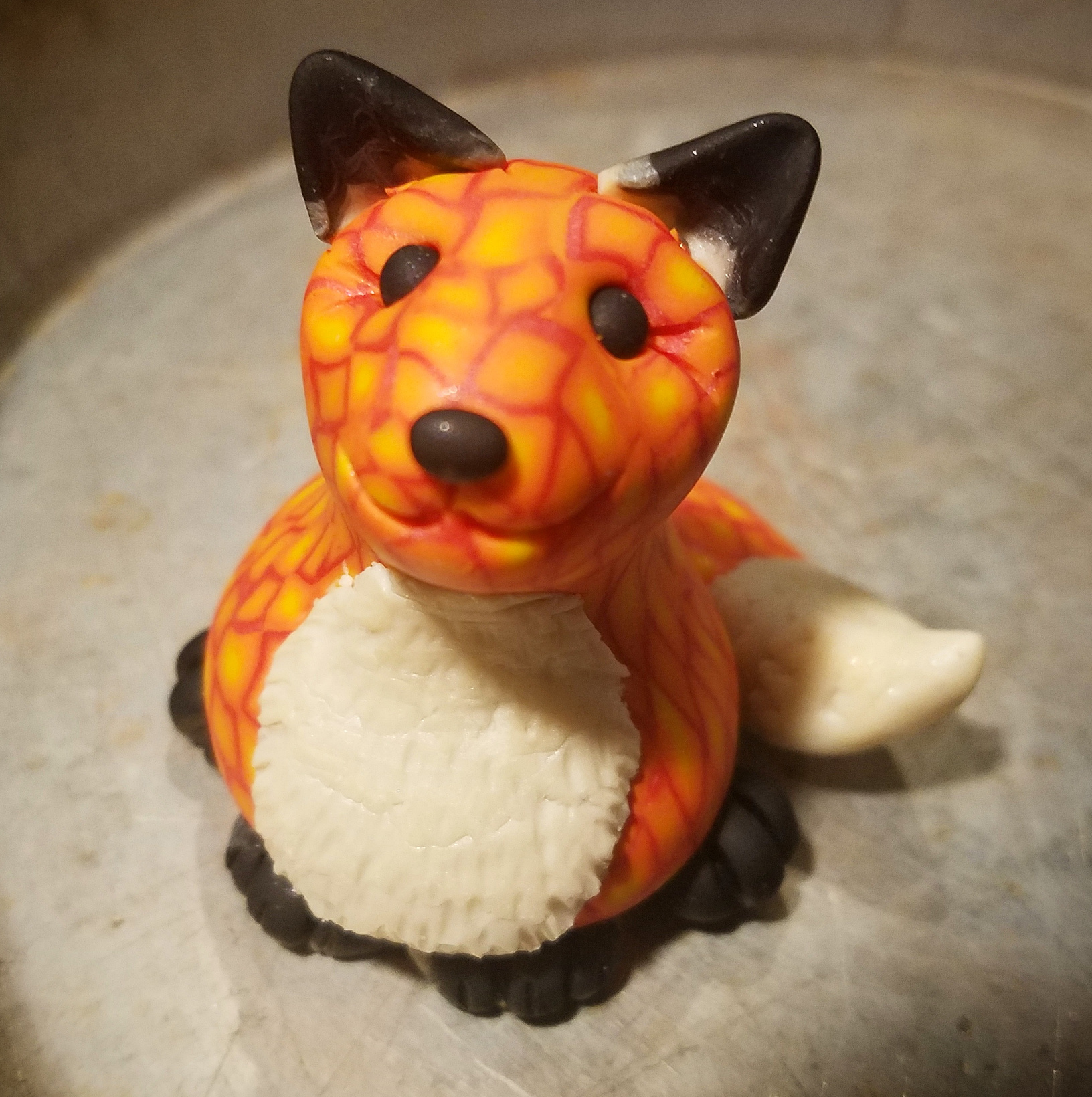 Fire Mosaic Fox