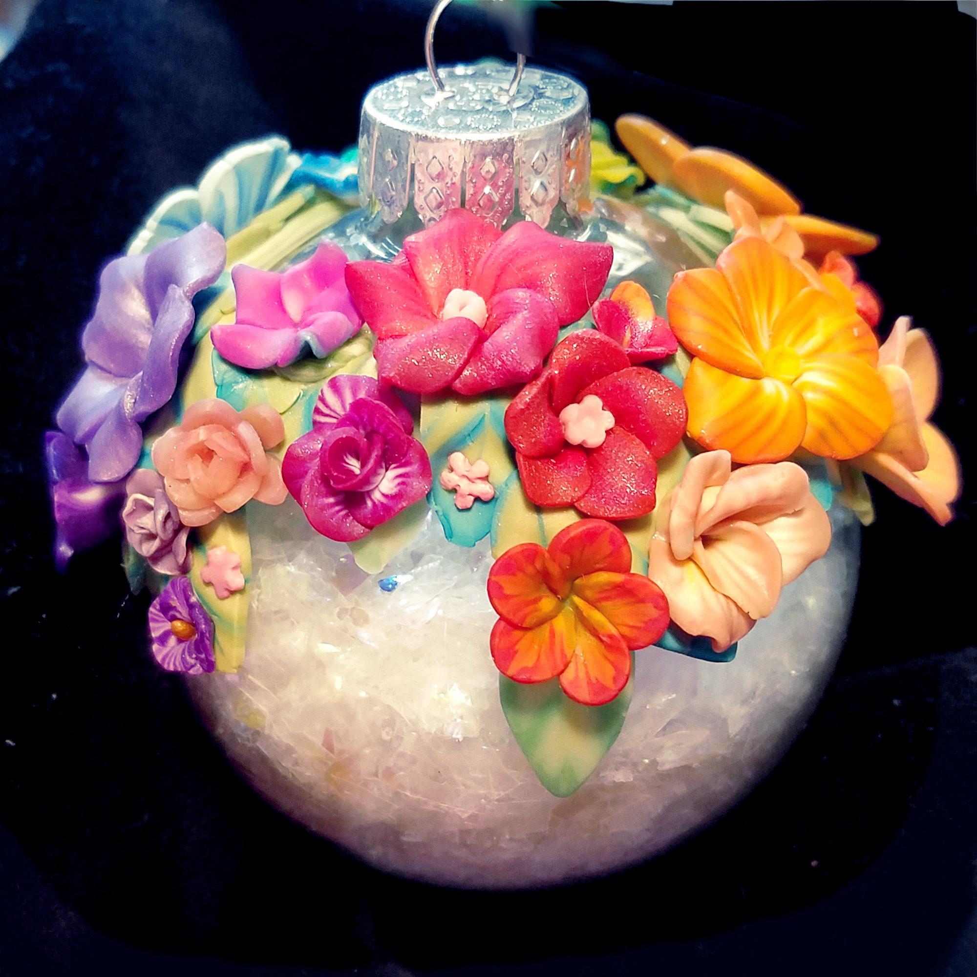 Floral Rainbow Glitter (2)