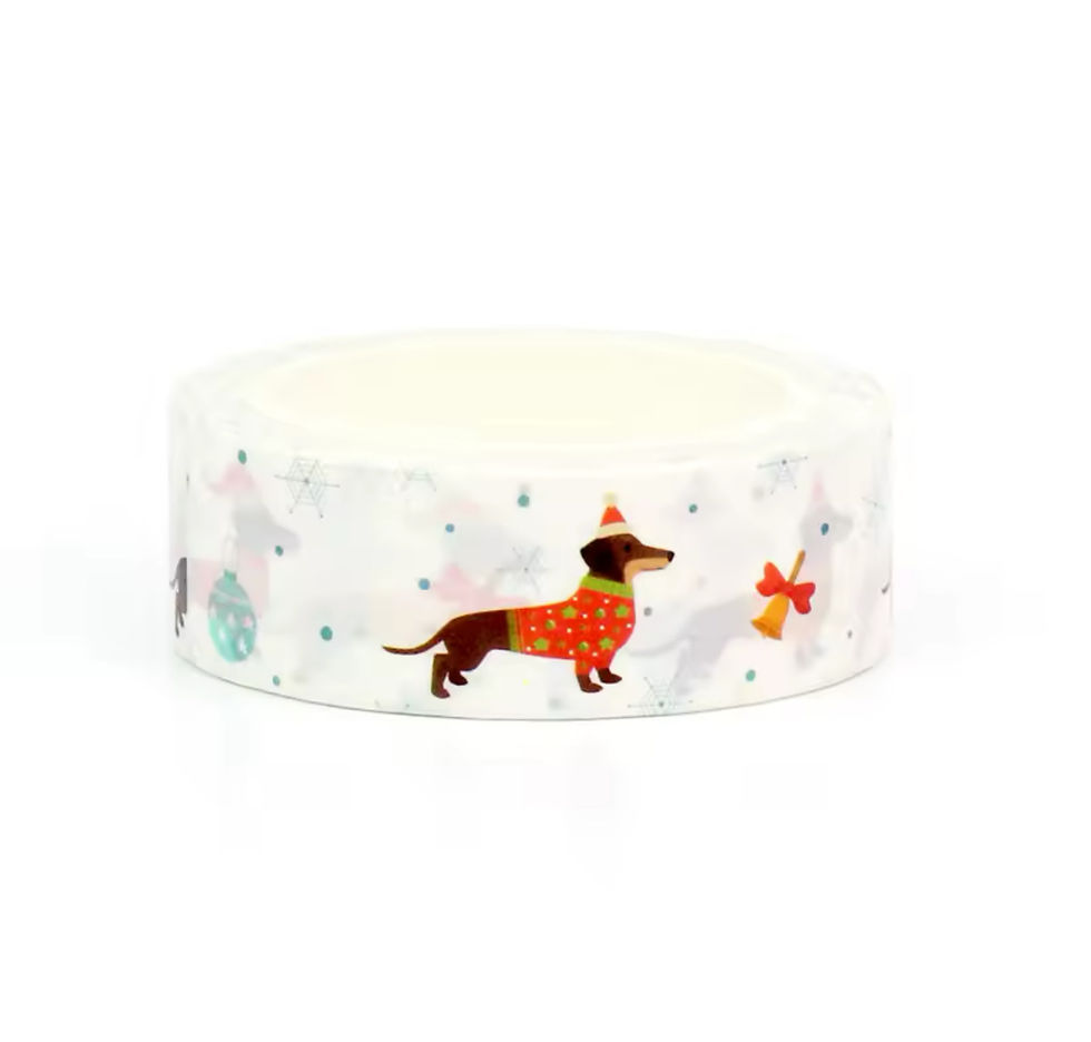 Thumbnail: Dashing Dachshunds Washi Tape