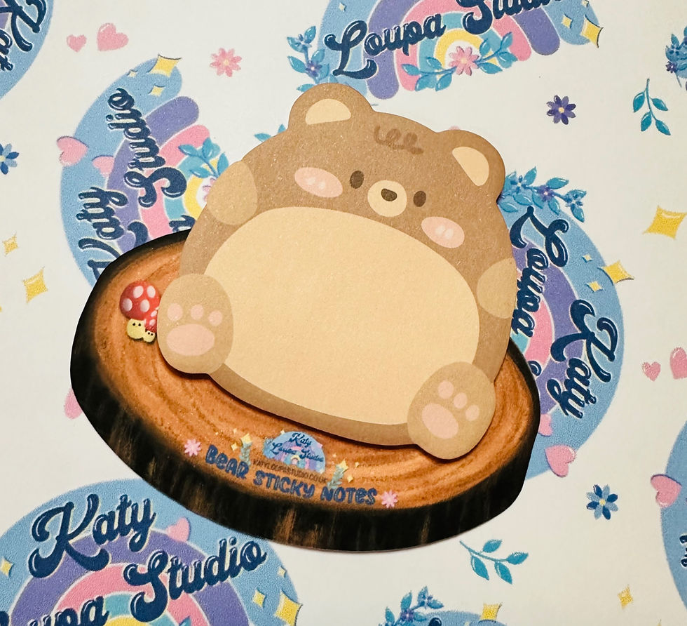 Bear Sticky Notes