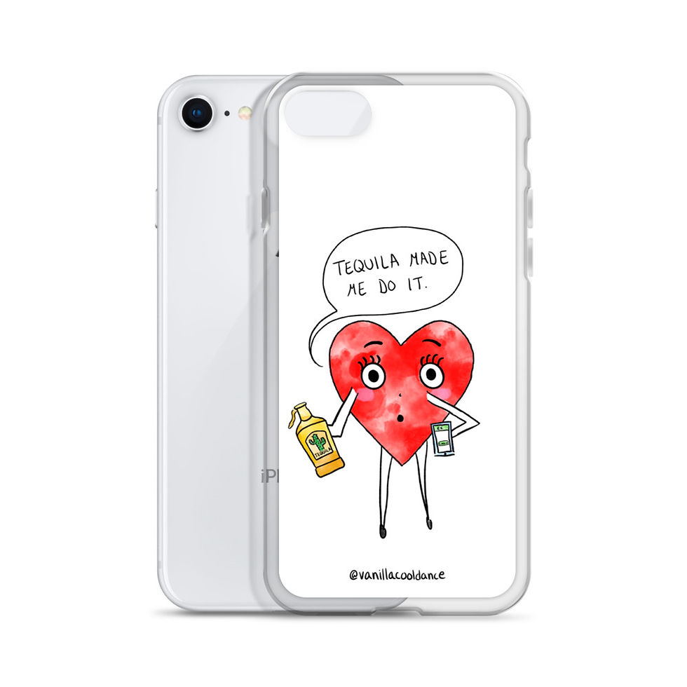 Thumbnail: Tequila made me do it iPhone Case 