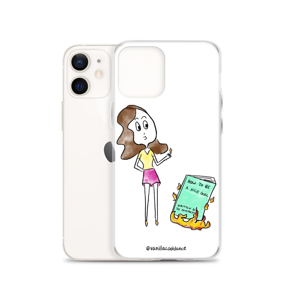 Thumbnail: No more nice girl iPhone Case 