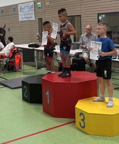 Adin 1. Platz und Amin 2. Platz