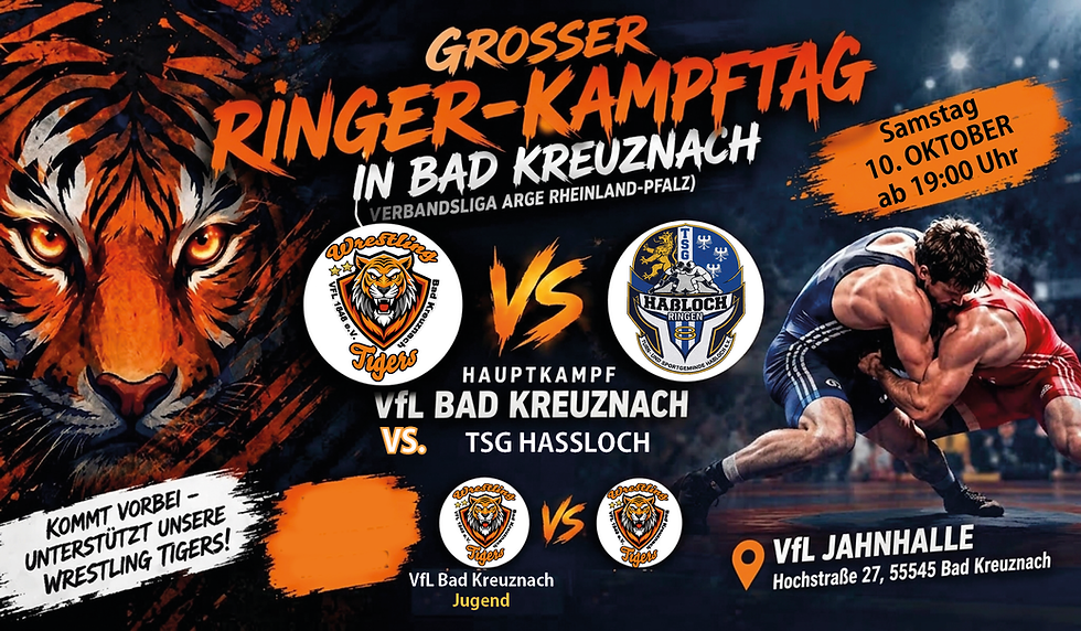 Heimkampf VfL 1848 Bad Kreuznach gegen TSG Haßloch