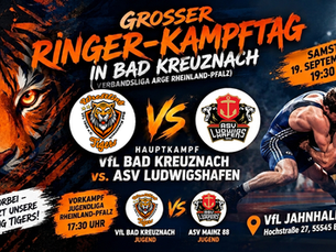 Wrestling Tigers wollen die Tabellenspitze verteidigen