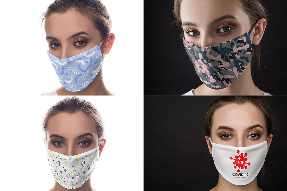 Thumbnail: Medical Mask Mock-Up Set