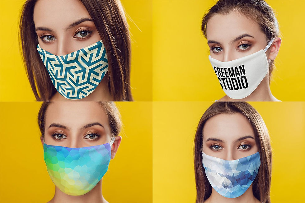 Thumbnail: Medical Mask Mock-Up Set