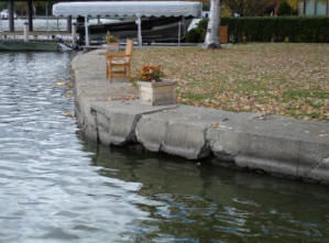 SEAWALLS | Schmidt Boat Lifts and Docks