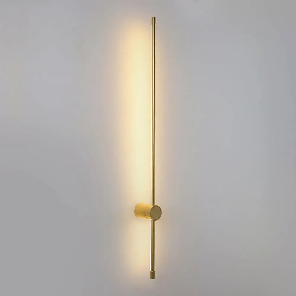 Arandela Led Battle Dourada 1m SKYLIGHT