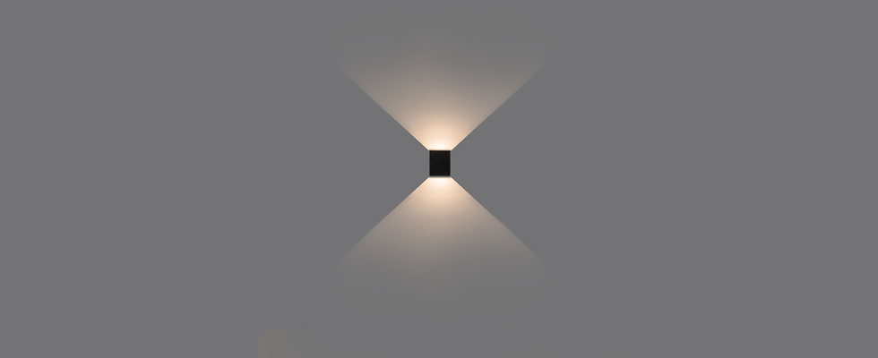 Arandela Externa Wall Plus 10w 2Facho Aberto