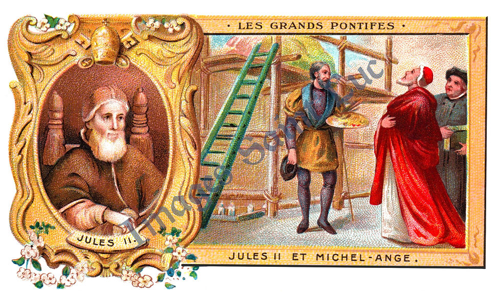 Miniature : Les Grands Pontifes - Série de 14 images