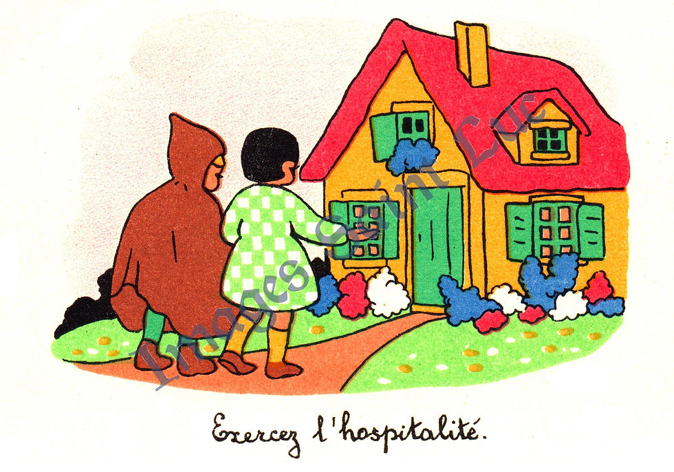 Miniature : Œuvres de miséricorde