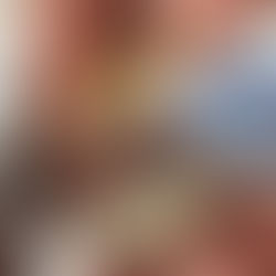 cross-section of store bought almond joy candy bar and a decadent dairy-free vegan homemade version