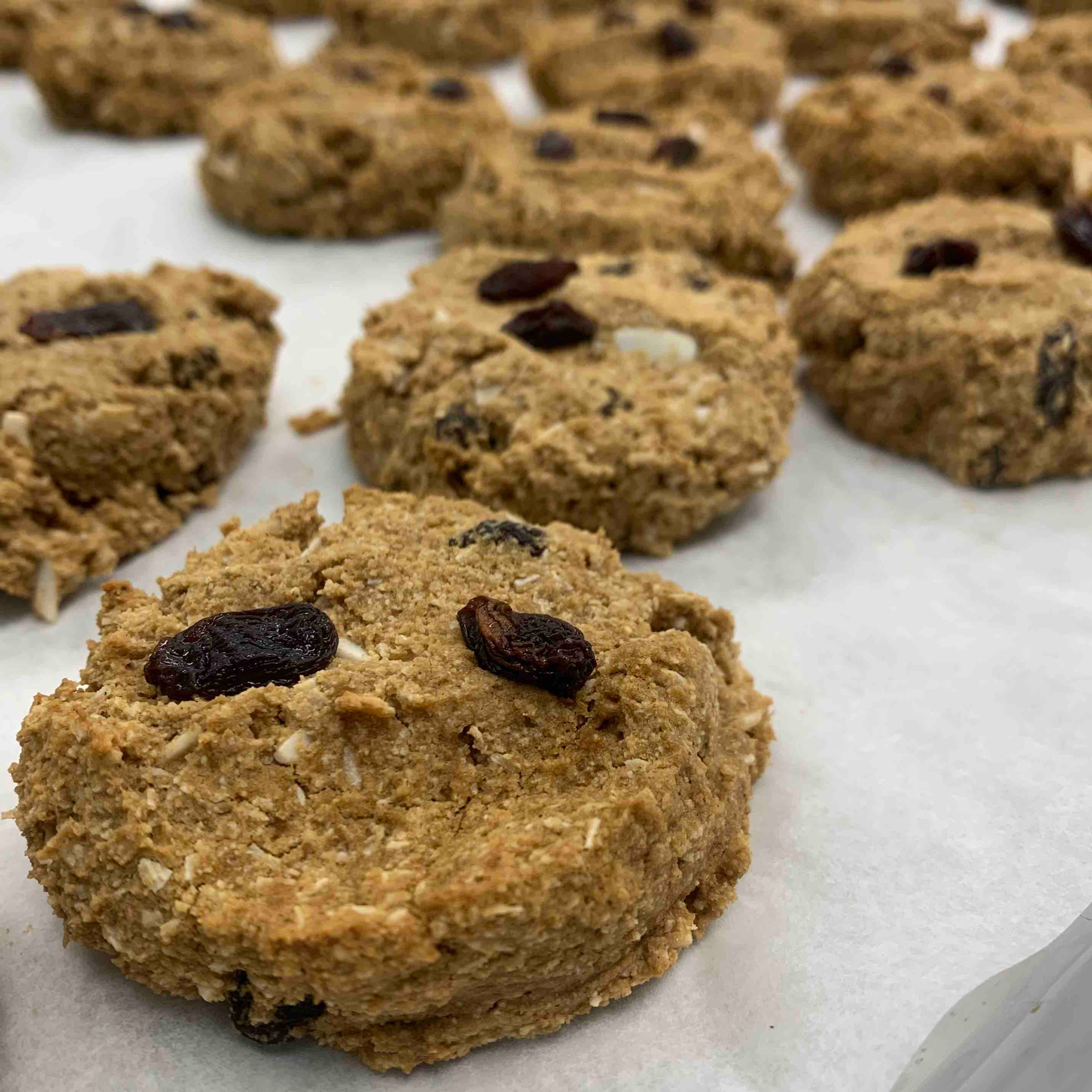 Soft-Baked N'oatmeal Raisin Cookies