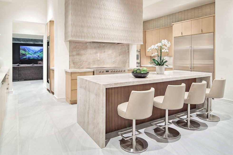luxury-kitchen-with-waterfall-island-mineau-whitefish