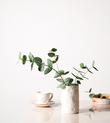 Une fleur séchée à côté d'une tasse de café, rappelant l'importance de prendre soin de soi et de trouver du réconfort, même au milieu des défis que la vie peut apporter.