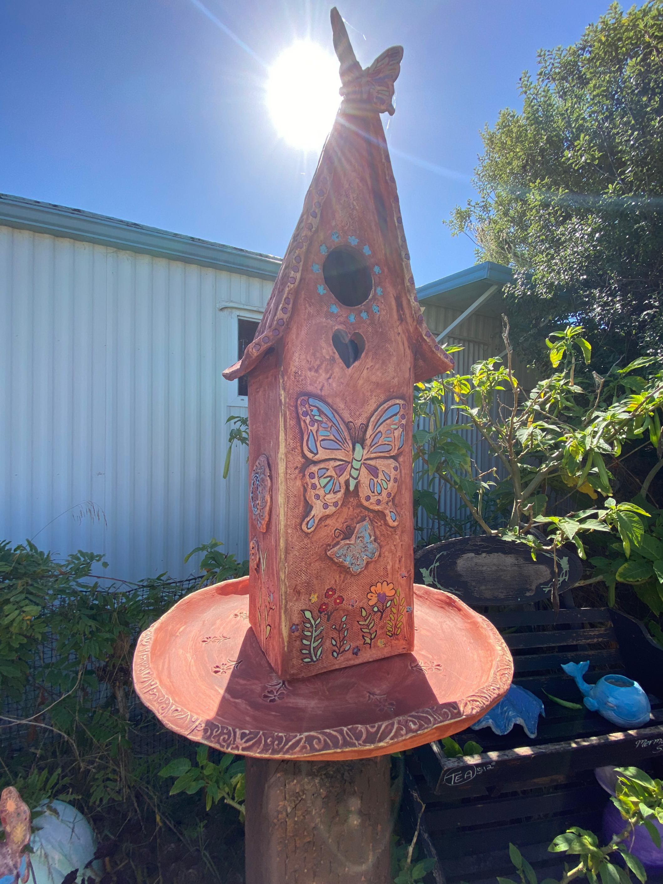 Bird House Butterflies