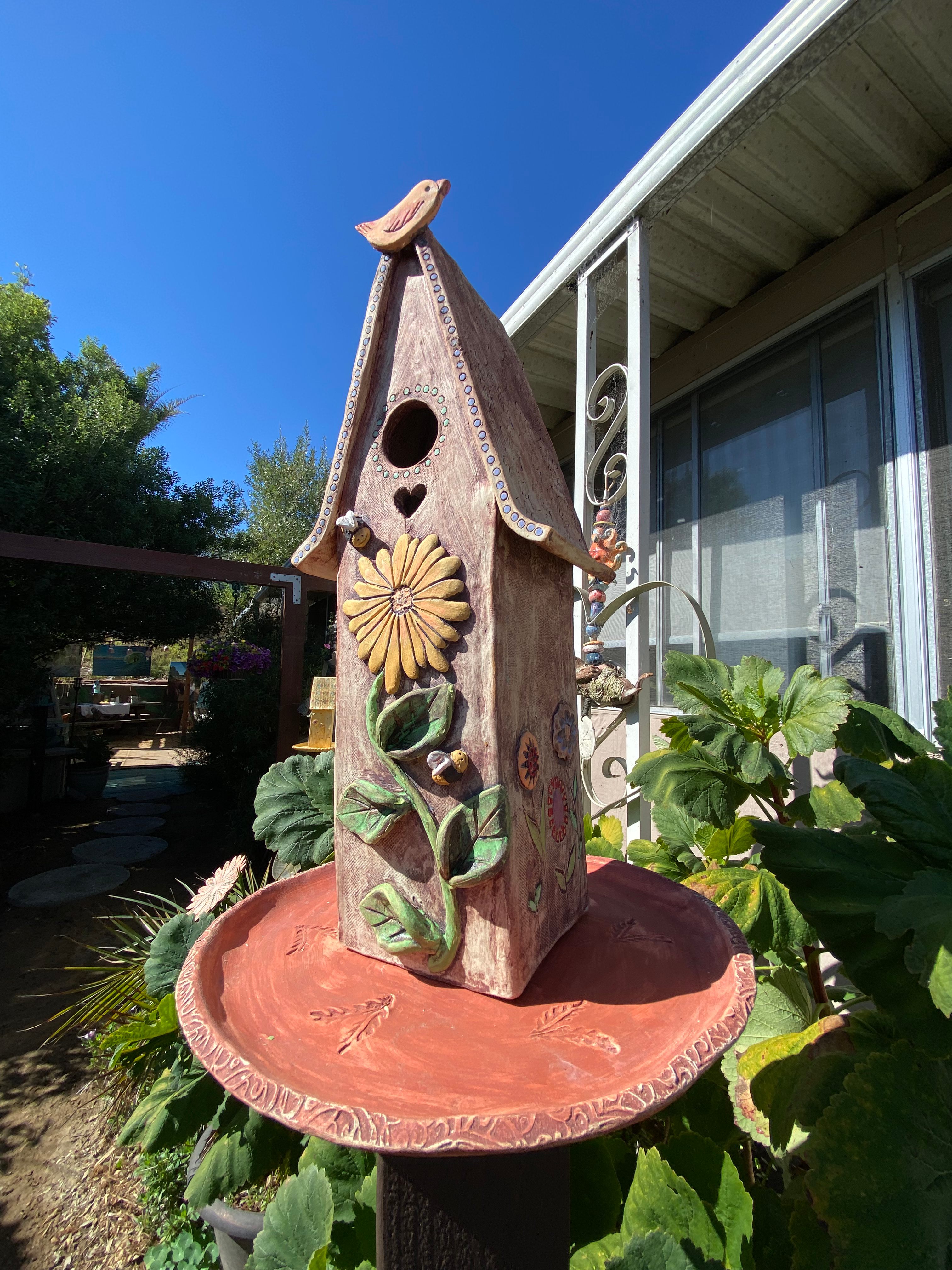 Bird House Flowering