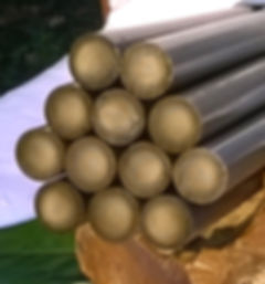 4 Rods **  BRONZE  ** Center Pearl