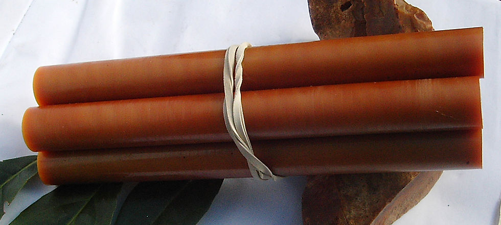 Miniature : 4 Rods CARAMEL Goldy