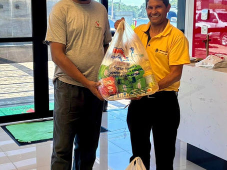 SINDICATO REALIZA SORTEIO DE CESTAS BÁSICAS EM VACARIA