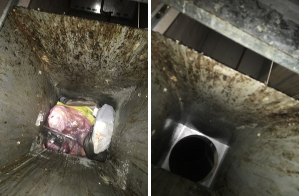 Chute Unblocking Service in Wollongong