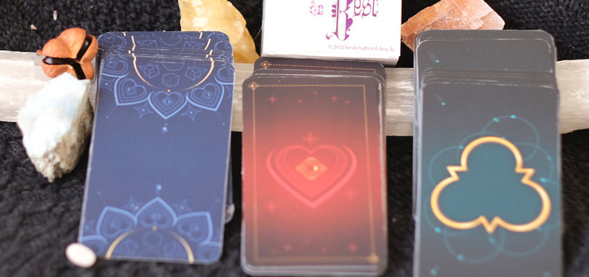 For My Highest and Best Decision Card backs