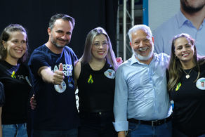 Laércio Torres fortalece pré-candidatura durante convenção de Marcos Rogério e amplia articulações no Cone Sul
