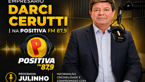 Liderança que constrói o futuro: Darci Cerutti destaca trajetória de décadas e visão estratégica para Rondônia em entrevista à Positiva FM