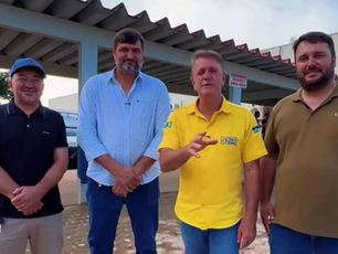 Luizinho Goebel acompanha conclusão da reforma do hospital de Cabixi e encerra agenda de 2025 no município