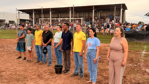 Deputado Luizinho Goebel incentiva e participa da final do Campeonato Barrão 2026 em Colorado do Oeste
