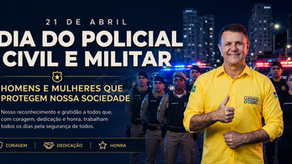 Deputado Luizinho Goebel parabeniza policiais civis e militares pelo seu dia